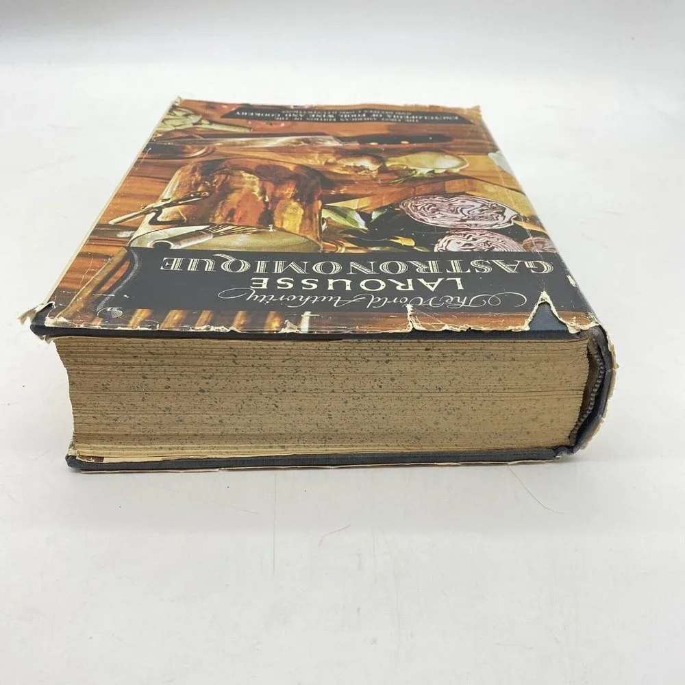 VTG 1965 Larousse Gastronomique Crown Publishers Cookbook 1961 First‎ Edition
